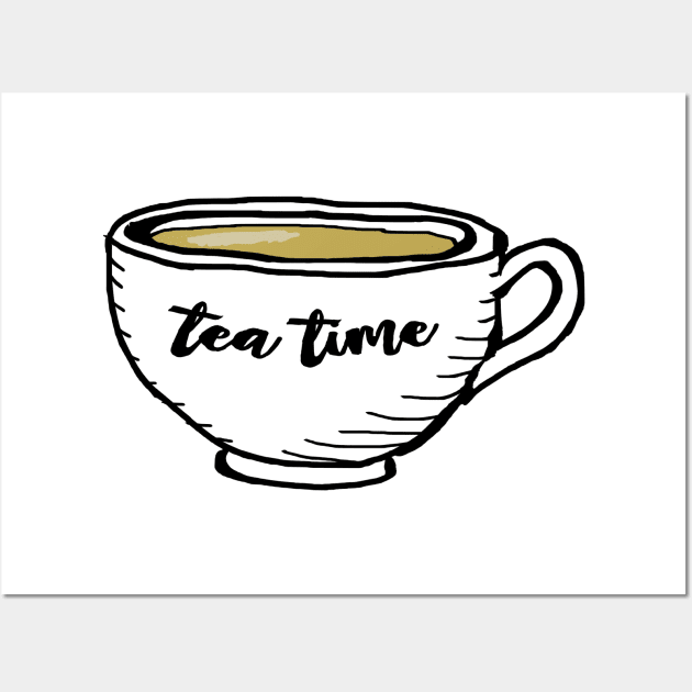 Tea Time Wall Art by akachayy